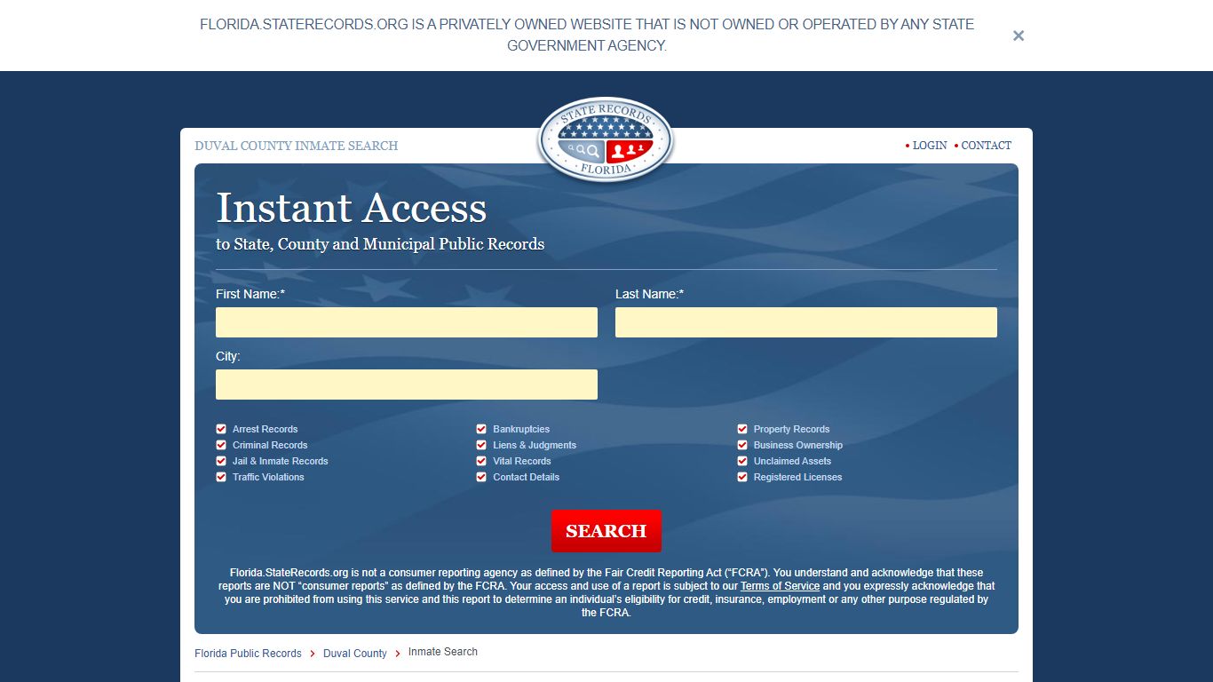 Duval County Inmate Search - Florida State Records